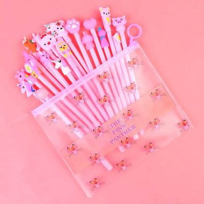 20-Piece: Cute Gel Cartoon Pen Set DailySale