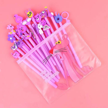 20-Piece: Cute Gel Cartoon Pen Set DailySale