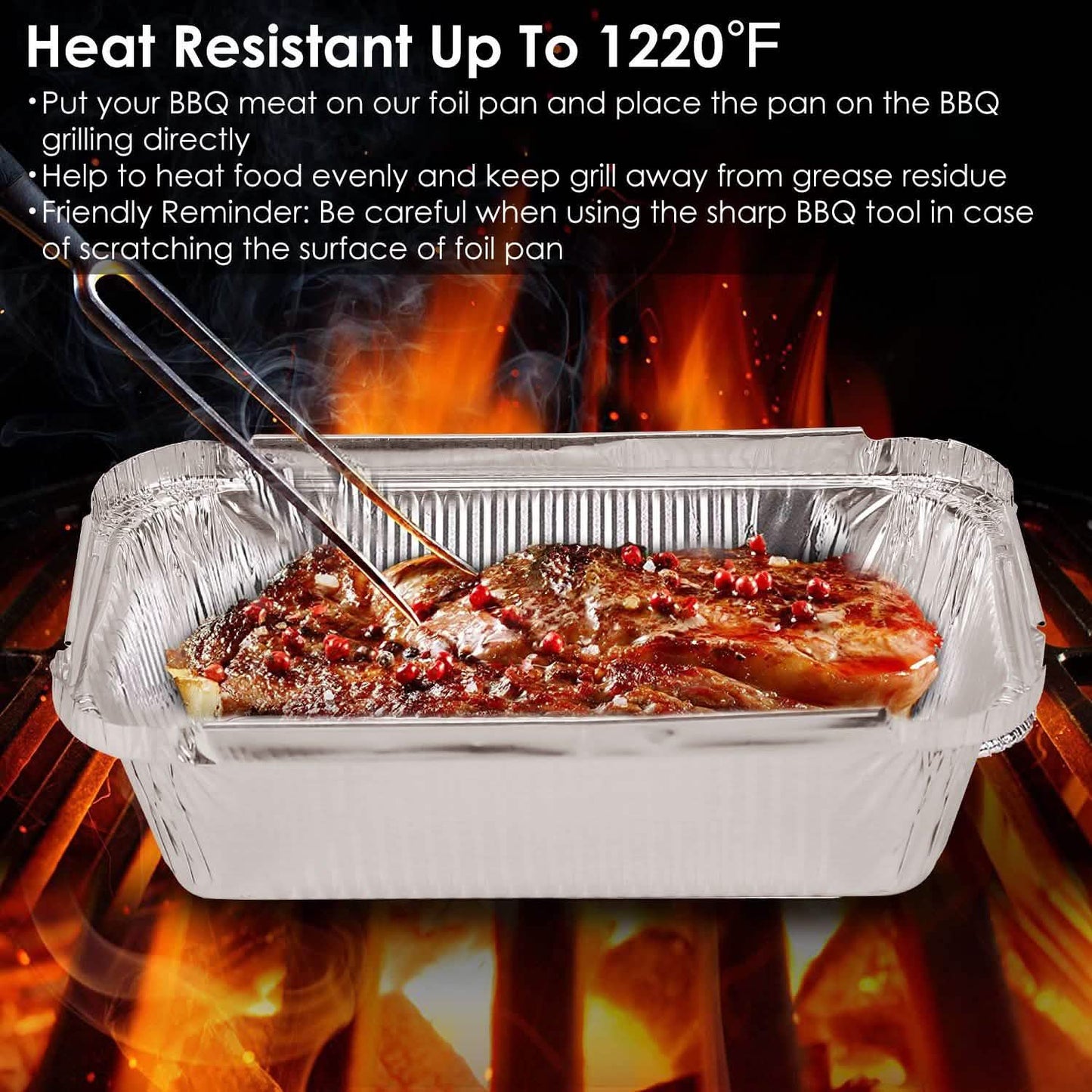 20-Piece: Disposable Aluminum Foil Pans DailySale