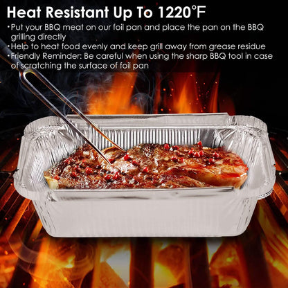 20-Piece: Disposable Aluminum Foil Pans DailySale