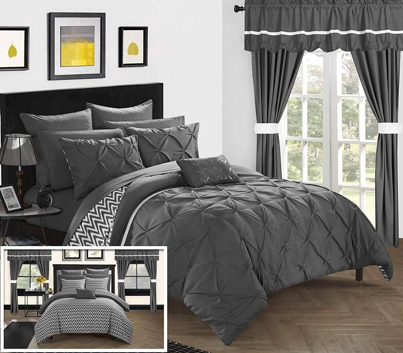 20-Piece: Knoxville Reversible Comforter Complete Bed DailySale