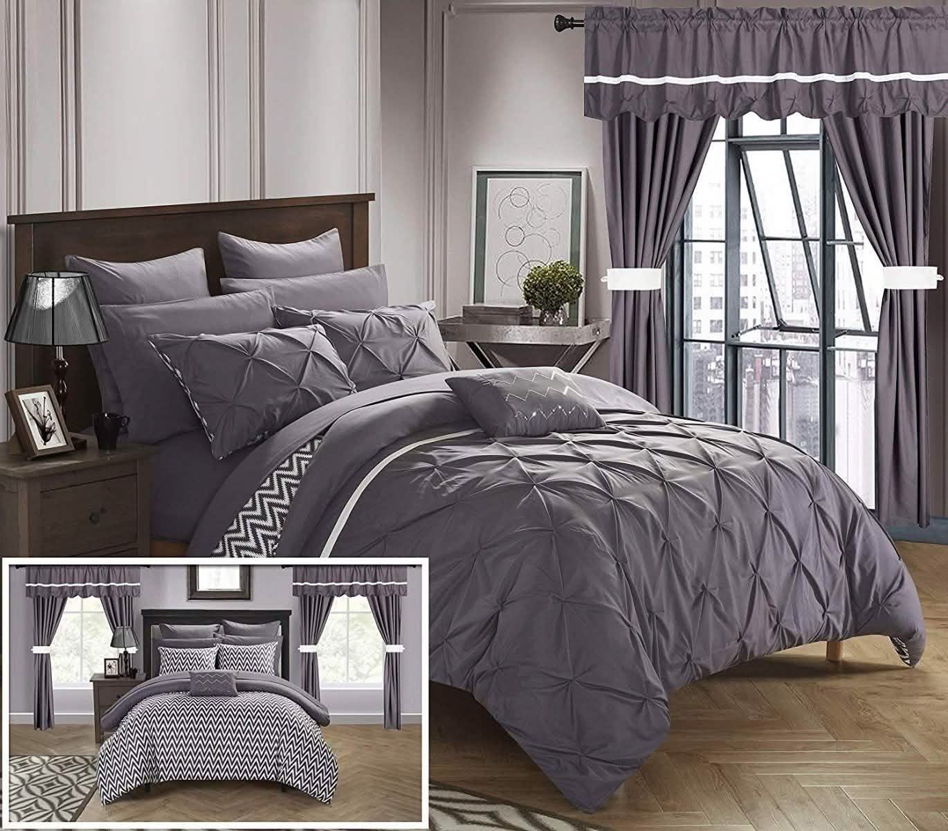 20-Piece: Knoxville Reversible Comforter Complete Bed DailySale