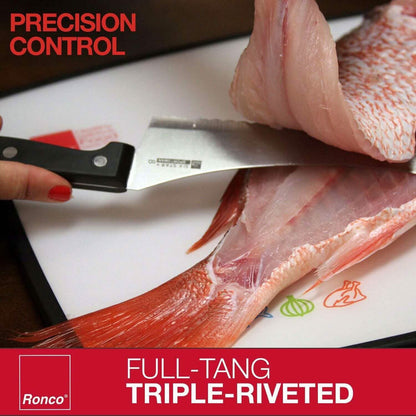20-Piece: Ronco Full-Tang Handle Professional Kitchen Knife Set DailySale