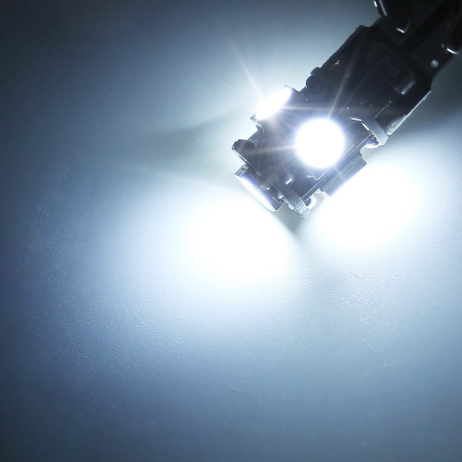 20-Piece: T10 SMD5050 LED Light Bulbs DailySale