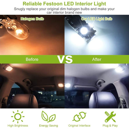 20-Piece: T10 SMD5050 LED Light Bulbs DailySale