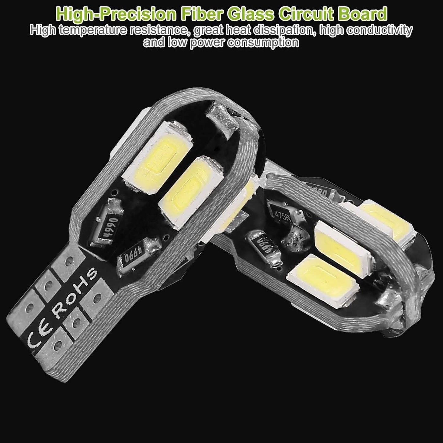 20-Piece: T10 SMD5730 LED Light Bulbs DailySale