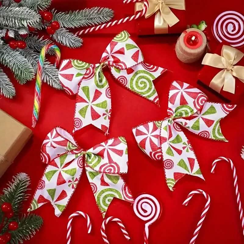 20-Pieces: Christmas Tree Bow Decorations DailySale