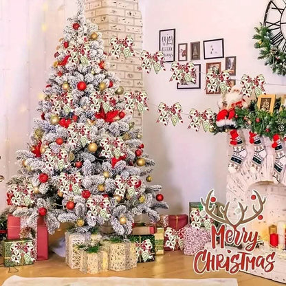 20-Pieces: Christmas Tree Bow Decorations DailySale
