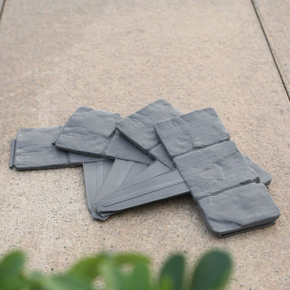 20-Pieces: Plastic Cobbled Stone Effect DailySale