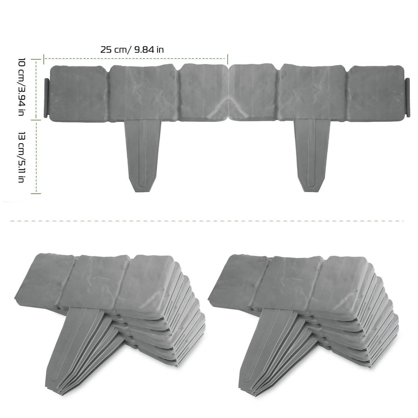 20-Pieces: Plastic Cobbled Stone Effect DailySale