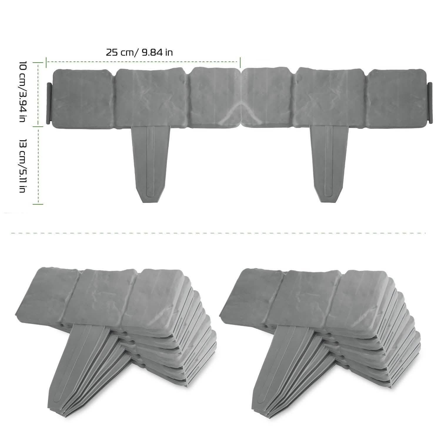 20-Pieces: Plastic Cobbled Stone Effect DailySale