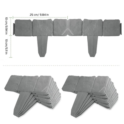 20-Pieces: Plastic Cobbled Stone Effect DailySale