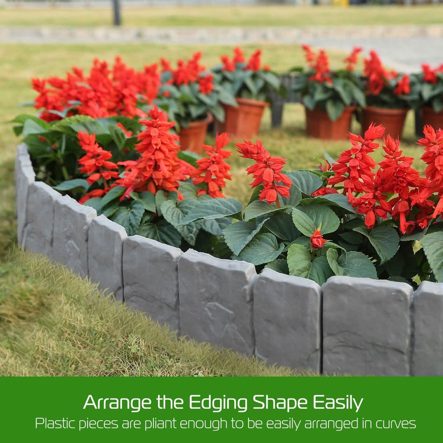 20-Pieces: Plastic Cobbled Stone Effect DailySale