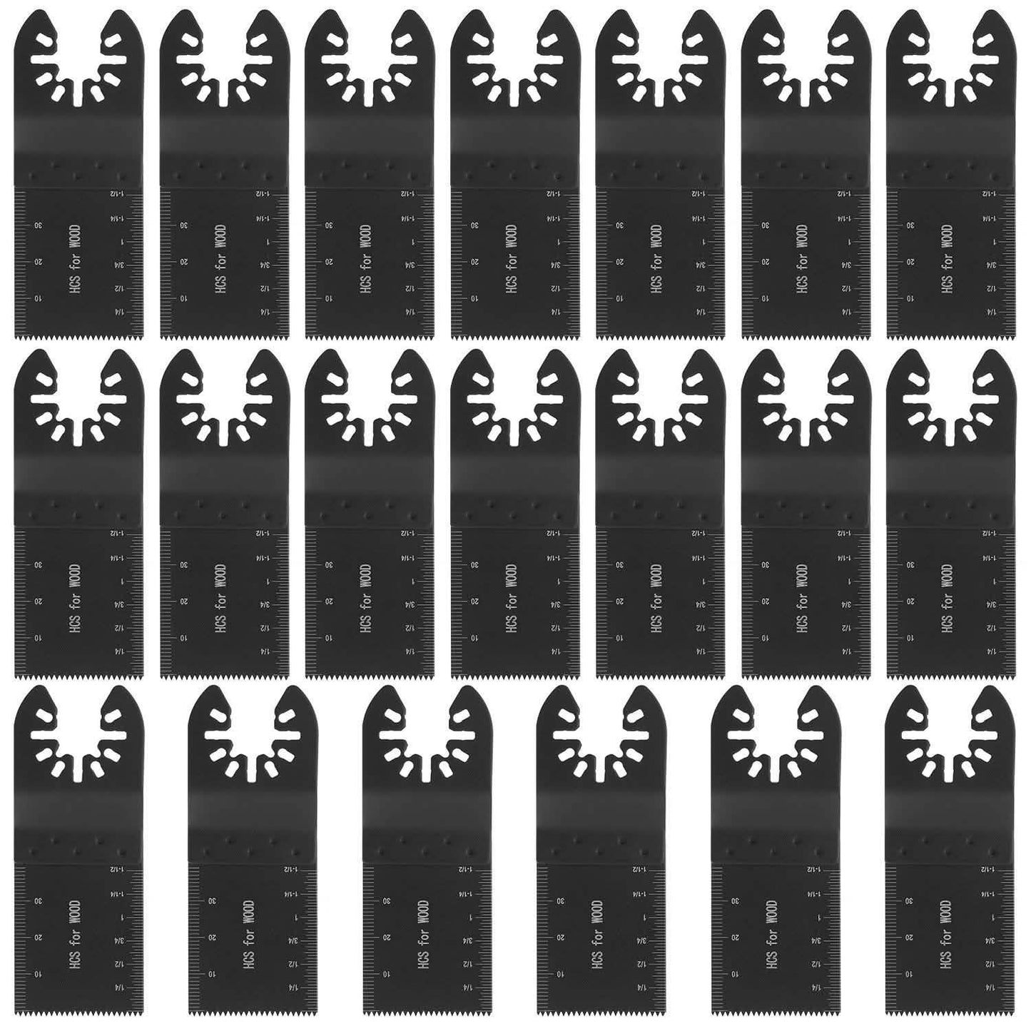20-Pieces Set: Saw Blade Metal Oscillating Multitool Cutter Fit DailySale