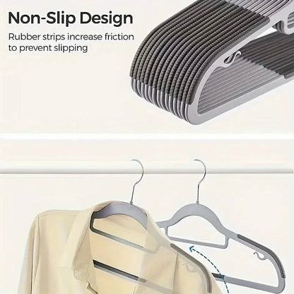 20-Pieces: Slip Traceless Clothes Racks, Sturdy Heavy Duty Coat Durable Hangers DailySale