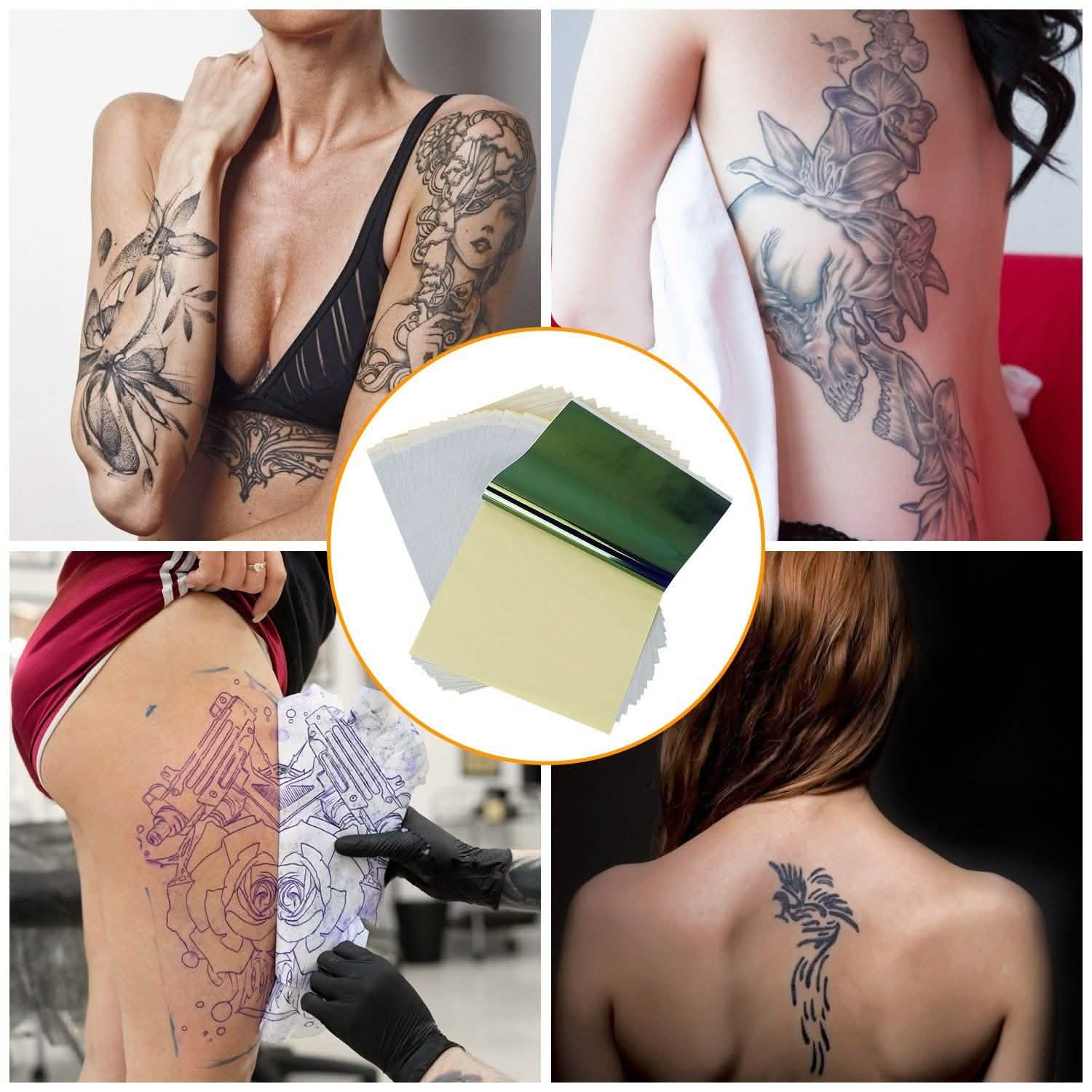 20-Pieces: Tattoo Transfer Paper 4 Layers Tattooing Skin Tattoo Kit A4 DailySale