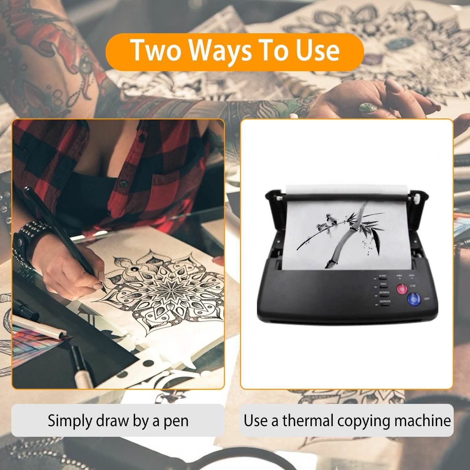20-Pieces: Tattoo Transfer Paper 4 Layers Tattooing Skin Tattoo Kit A4 DailySale
