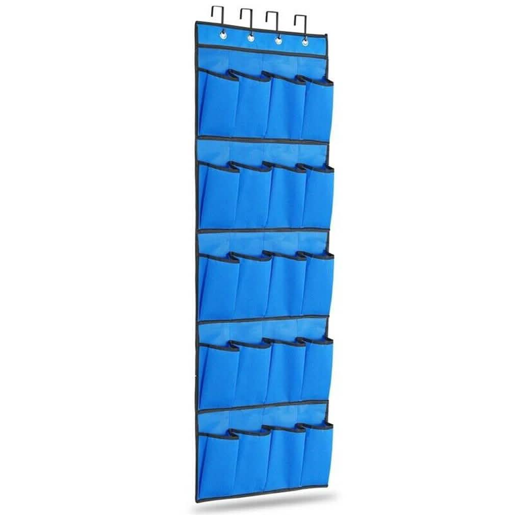 20 Pocket: Over the Door Shoe Rack Organizer DailySale
