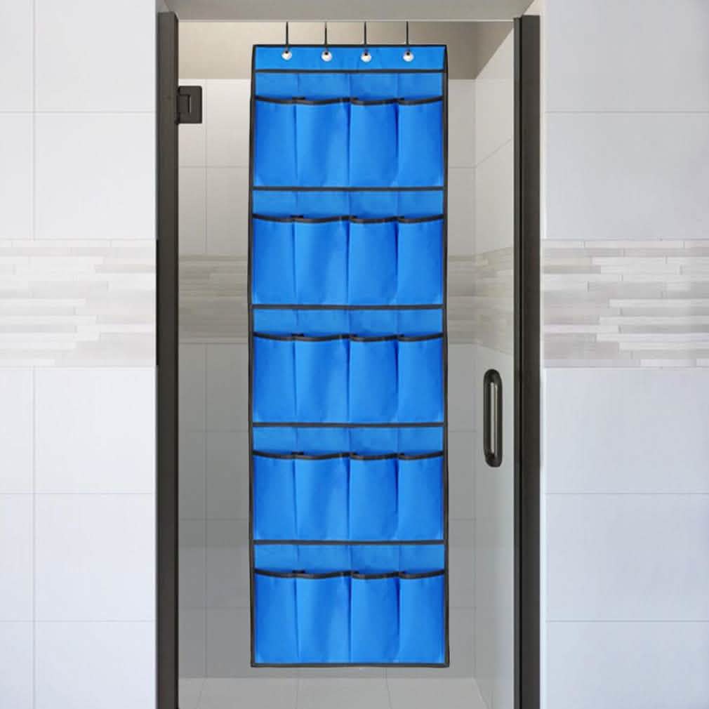 20 Pocket: Over the Door Shoe Rack Organizer DailySale