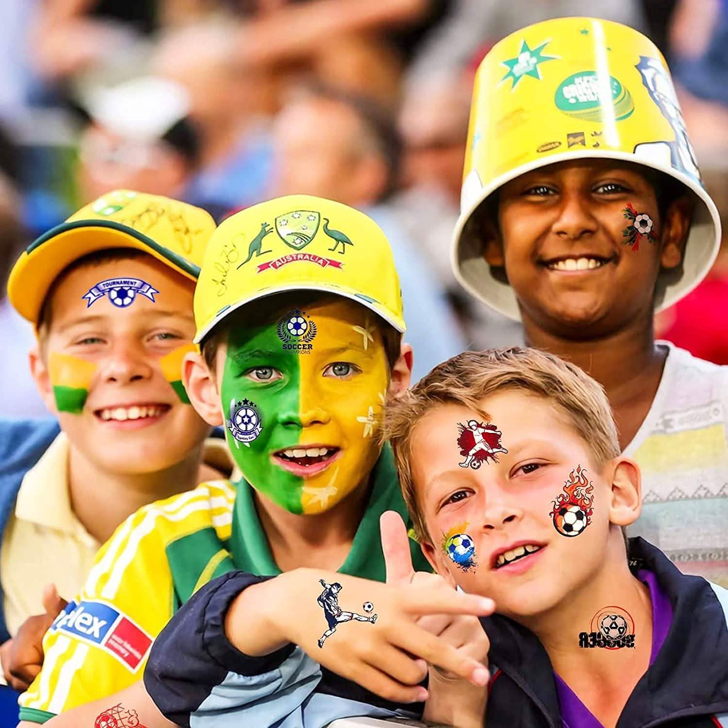 20 Sheet 2022 Football World Cup Football Sports Face Sticker DailySale