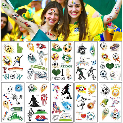 20 Sheet 2022 Football World Cup Football Sports Face Sticker DailySale