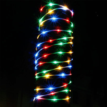 200 Led Multi-Color Waterproof Solar Rope String Fairy Lights DailySale