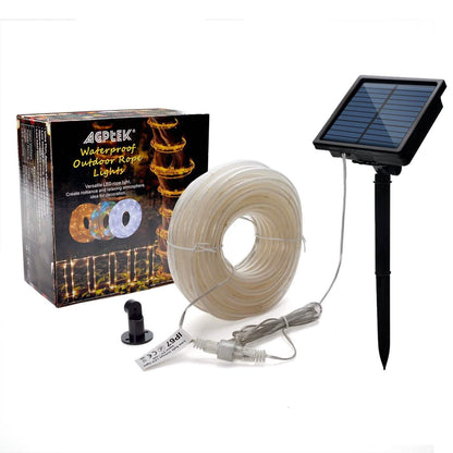 200 Led Multi-Color Waterproof Solar Rope String Fairy Lights DailySale
