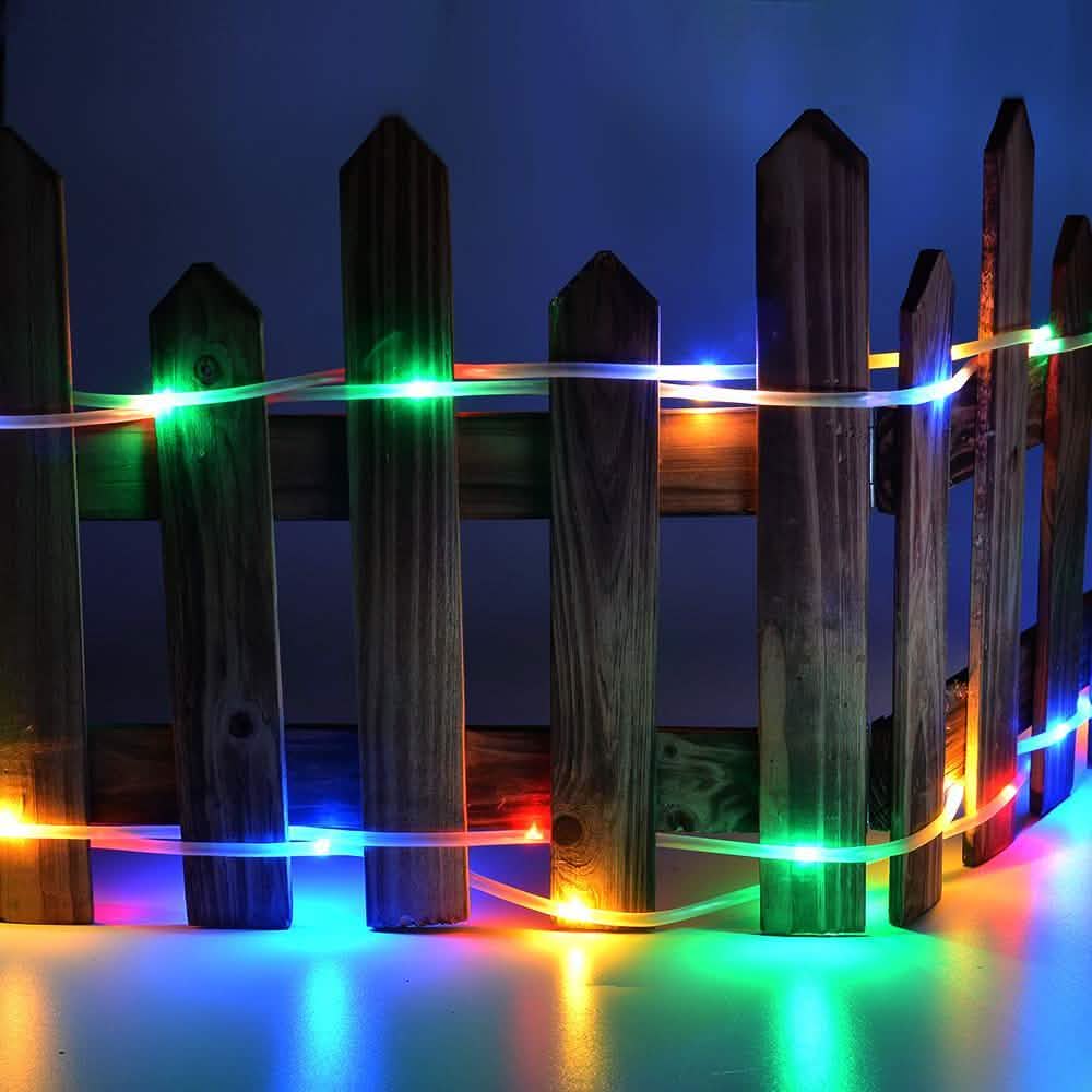 200 Led Multi-Color Waterproof Solar Rope String Fairy Lights DailySale