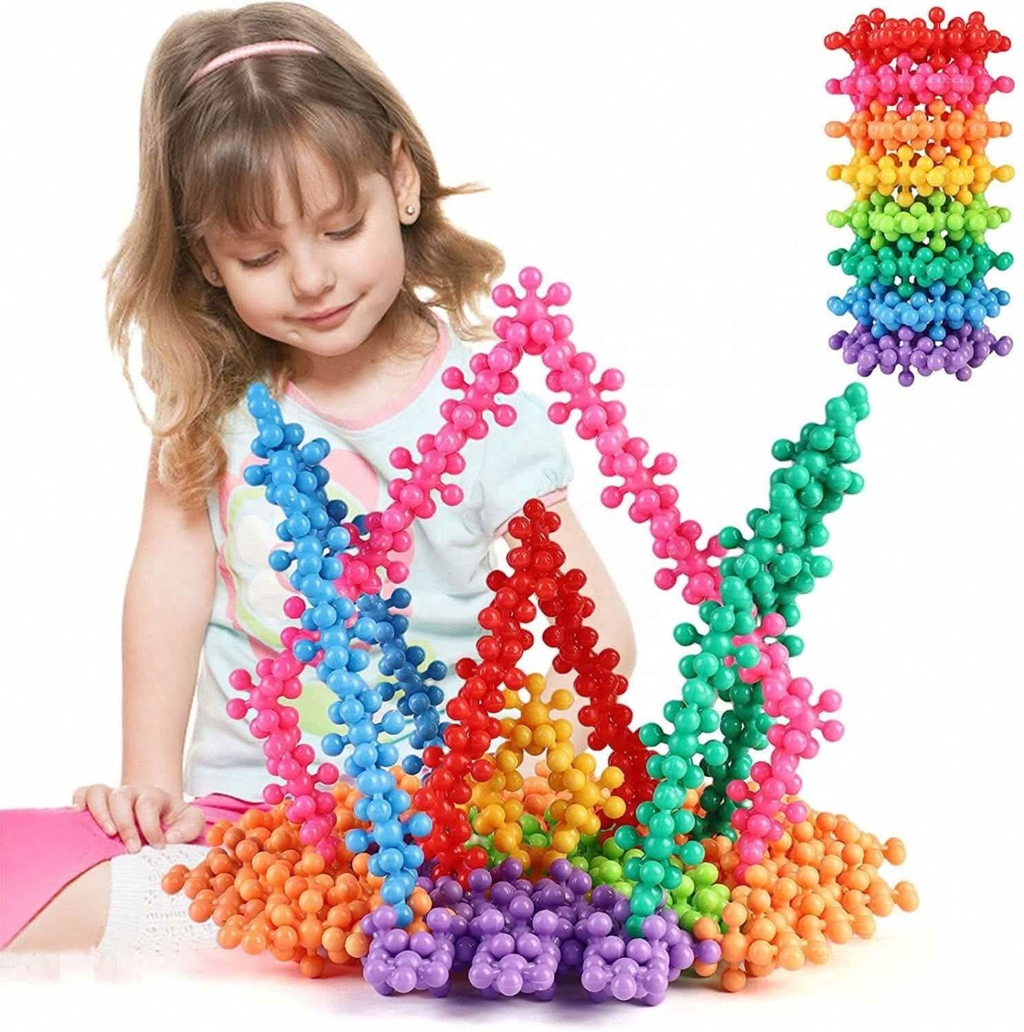 200-Piece: 3D Interlocking Building Blocks STEM Toy DailySale