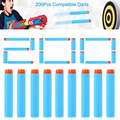 200-Pieces: Compatible Darts Refill for Nerf N-Strike Elite Series DailySale