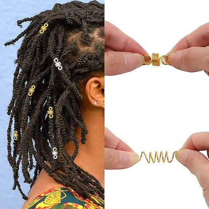 200-Pieces: Loc Hair Jewelry for Women Braids and Dreadlocks DailySale