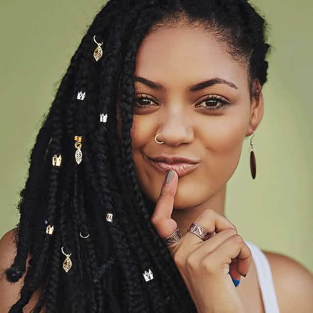 200-Pieces: Loc Hair Jewelry for Women Braids and Dreadlocks DailySale