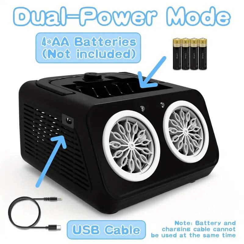 20000+ Bubbles Electric Bubble Machine with 2 Fans DailySale