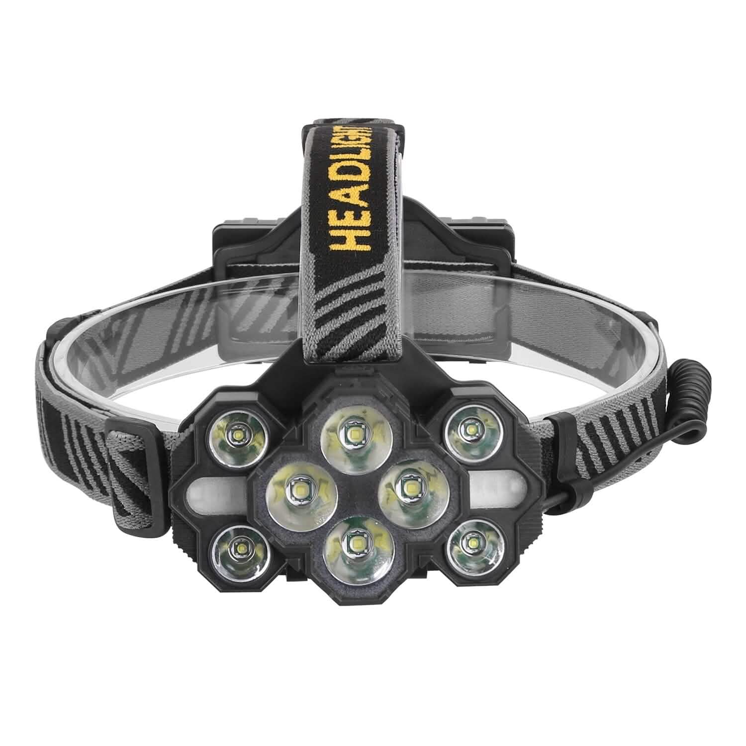 20000LM LED Headlamp 8 Lighting Modes Rechargeable DailySale