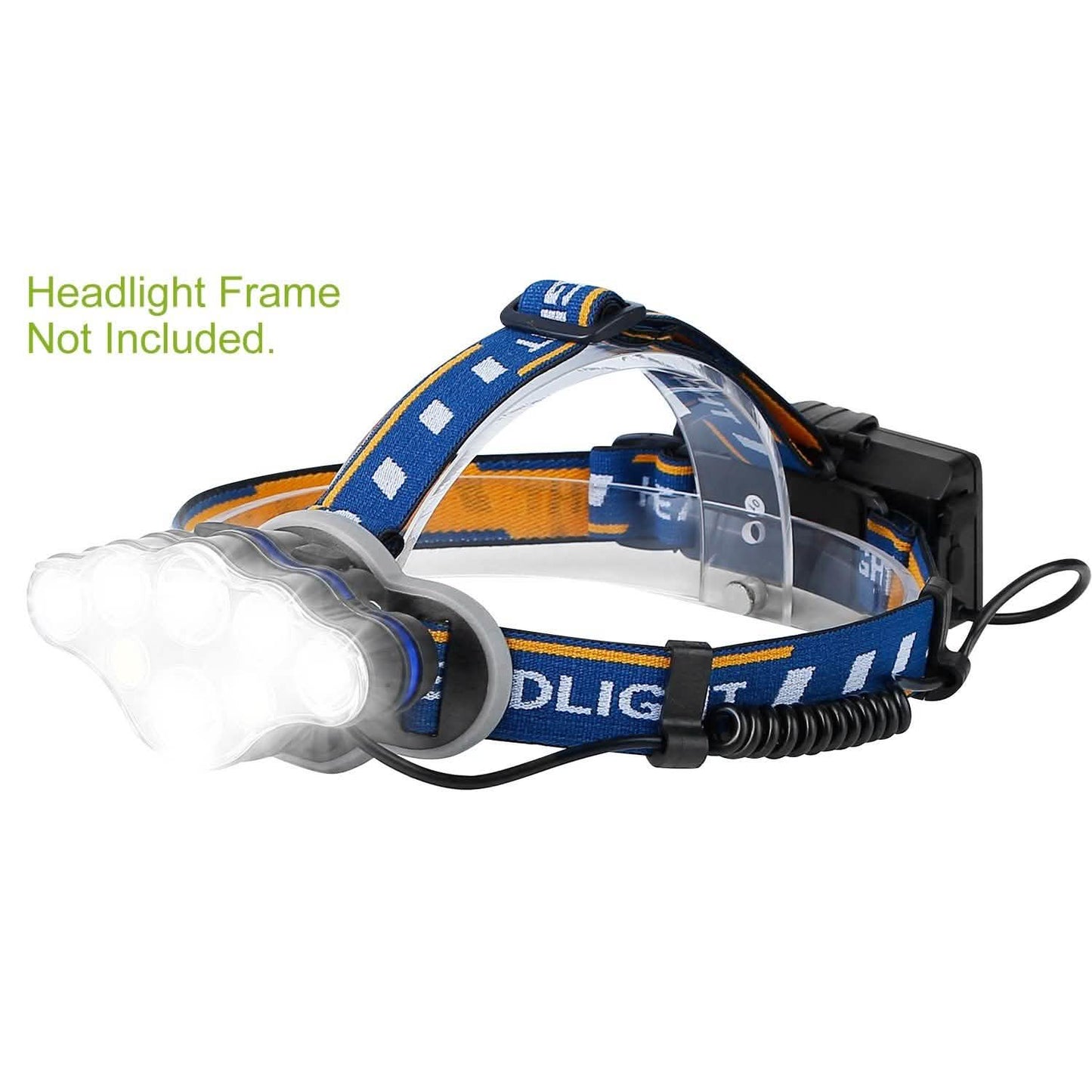20000LM Rechargeable LED Headlamp with 8 Lighting Modes DailySale