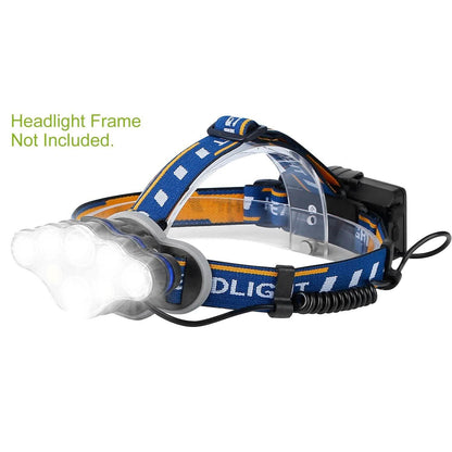 20000LM Rechargeable LED Headlamp with 8 Lighting Modes DailySale