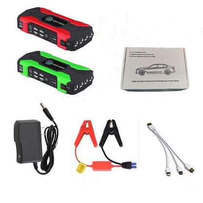 20000mAh Car Jump Starter Power Bank 200-600A Portable Charger Car Booster DailySale
