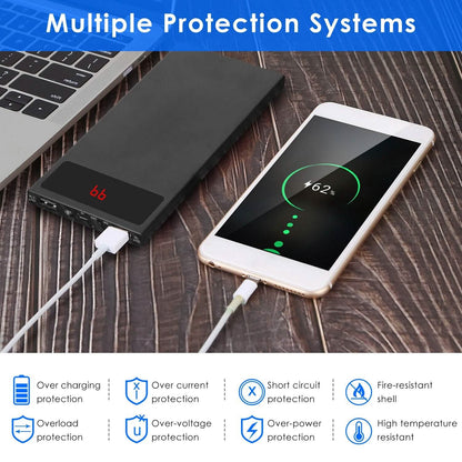 20,000mAh Power Bank Ultra-thin External Battery Pack DailySale