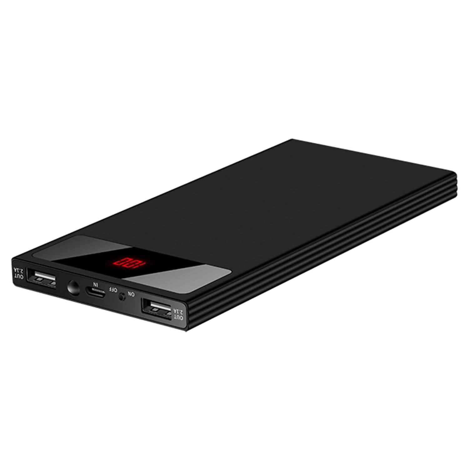 20,000mAh Power Bank Ultra-thin External Battery Pack DailySale