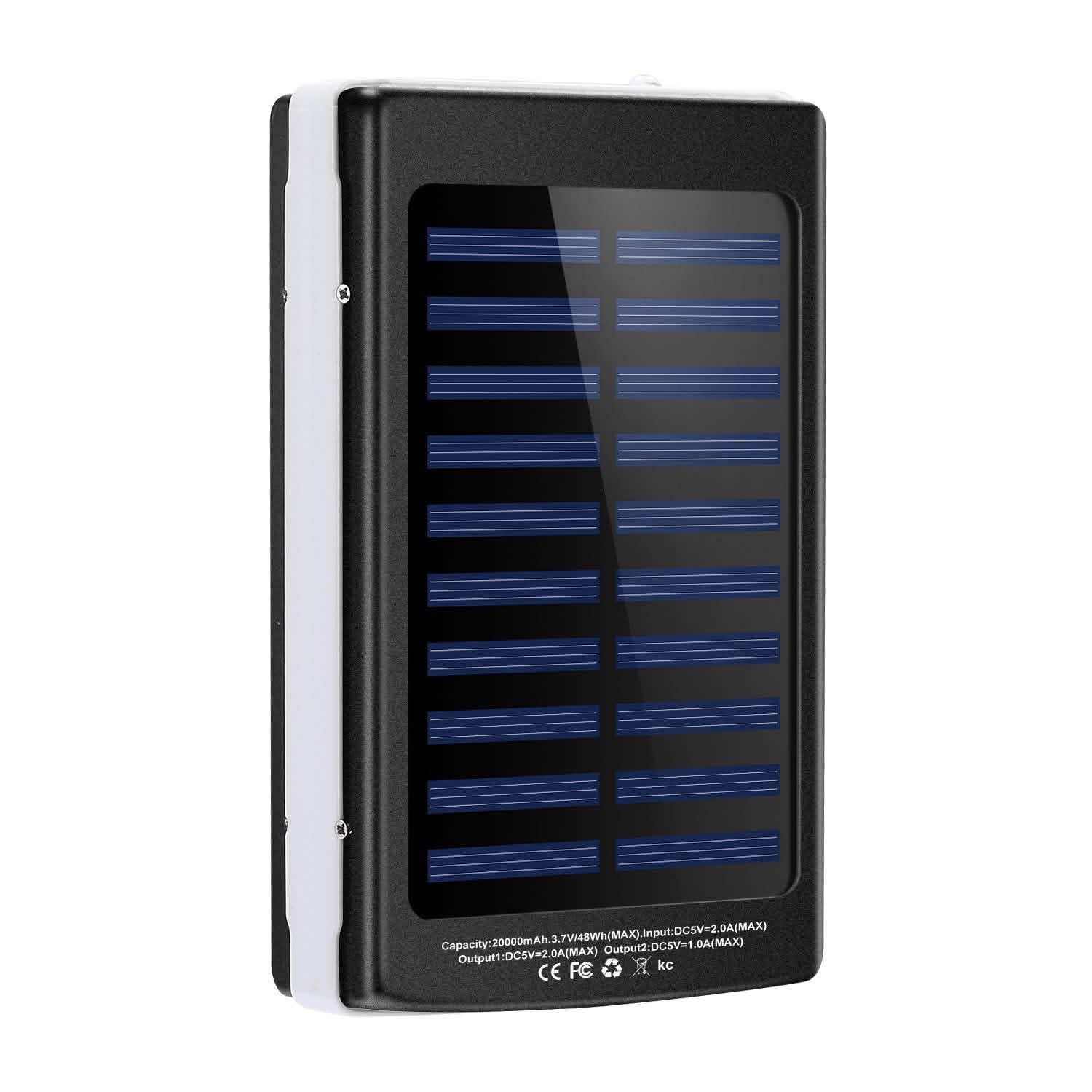 20,000mAh Solar Power Bank DailySale