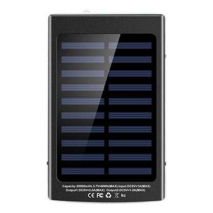 20,000mAh Solar Power Bank DailySale