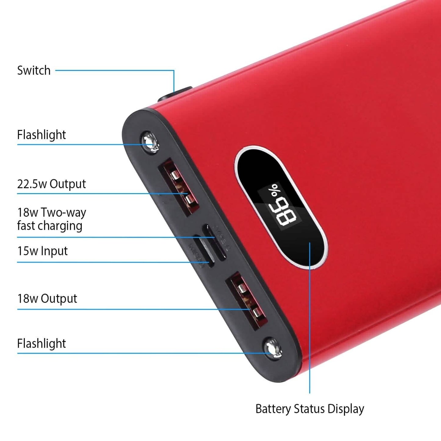 2000mAh Powerbank Portable Charger DailySale