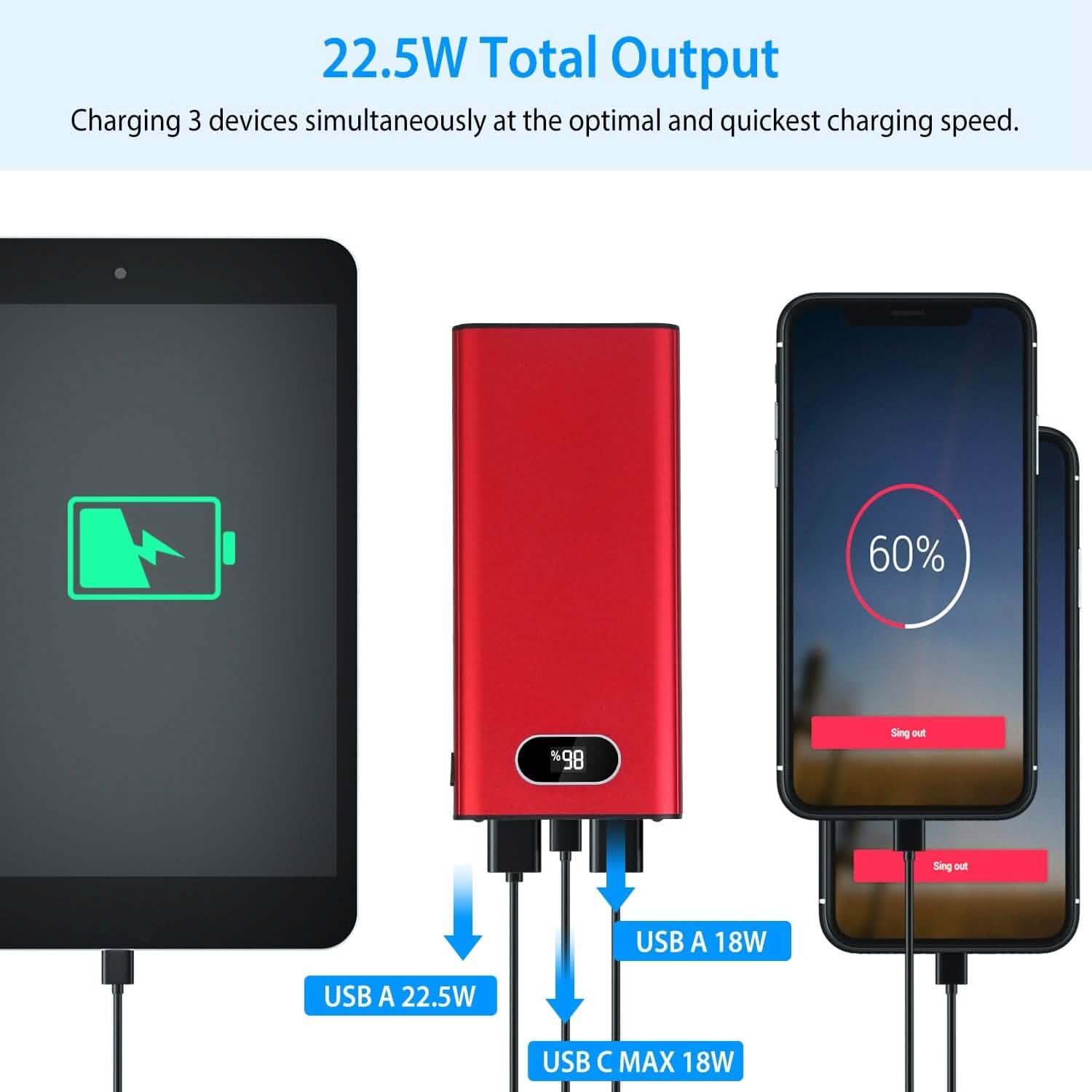2000mAh Powerbank Portable Charger DailySale