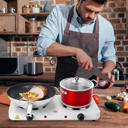 2000W Portable Double Electric Burner DailySale