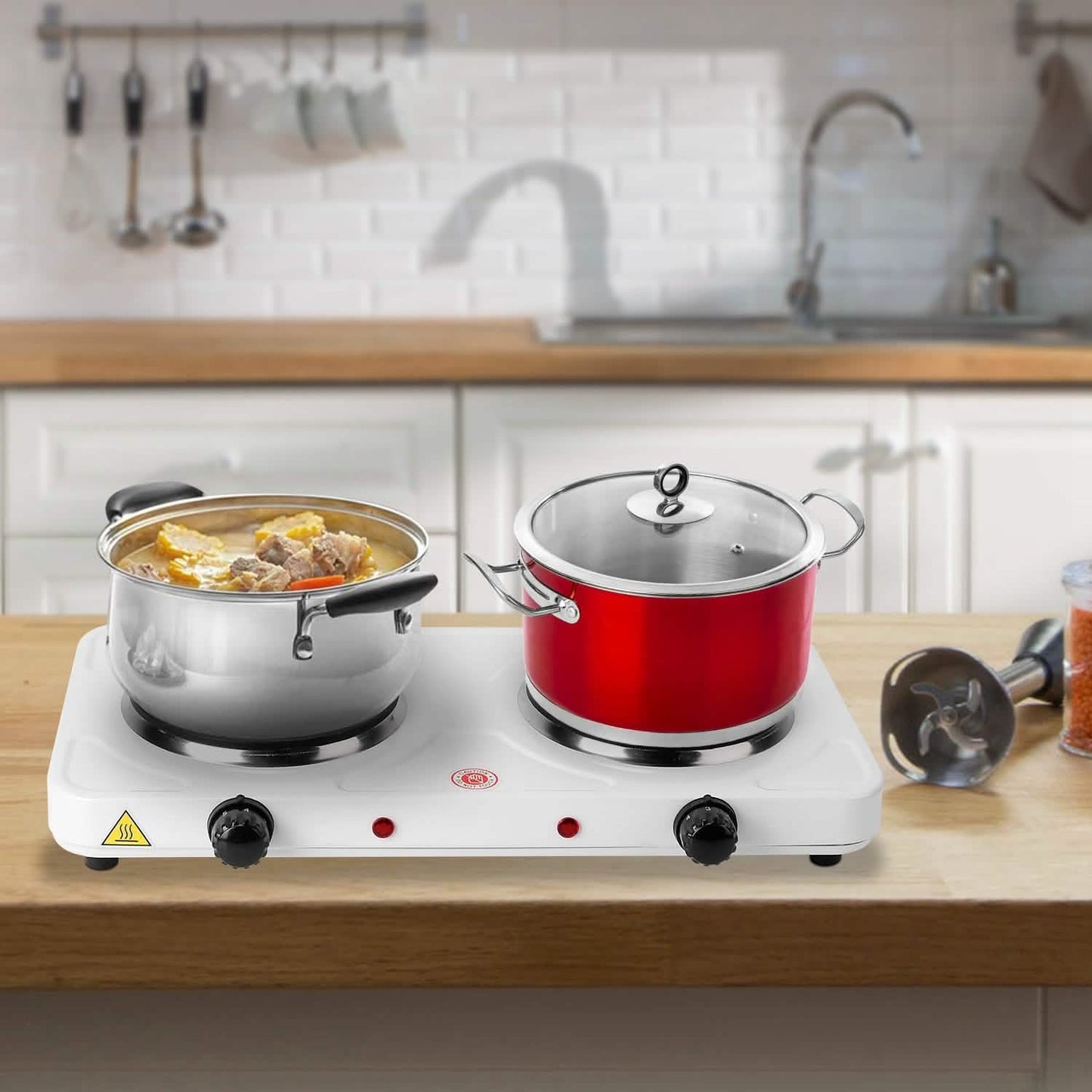 2000W Portable Double Electric Burner DailySale