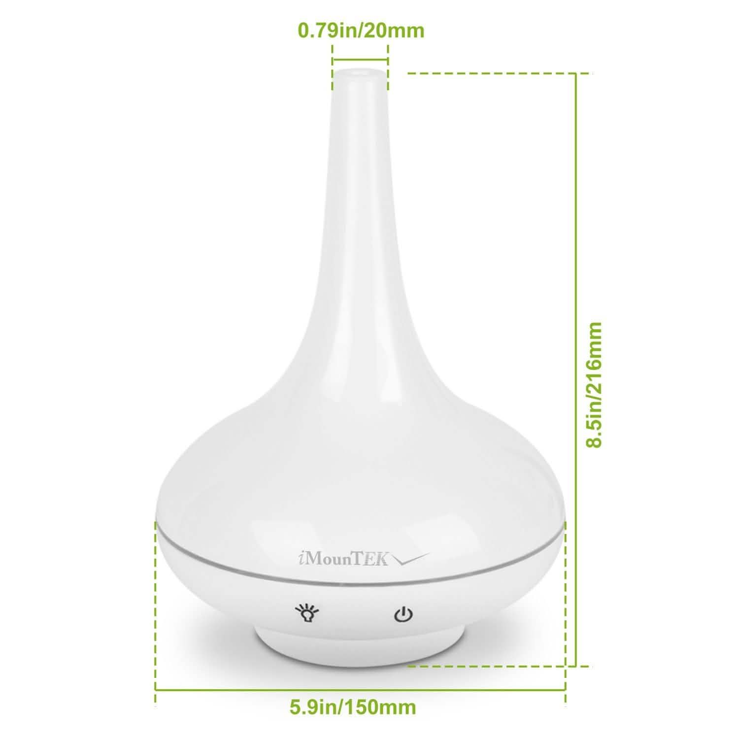 200ml Cool Mist Humidifier Ultrasonic Aroma Essential DailySale