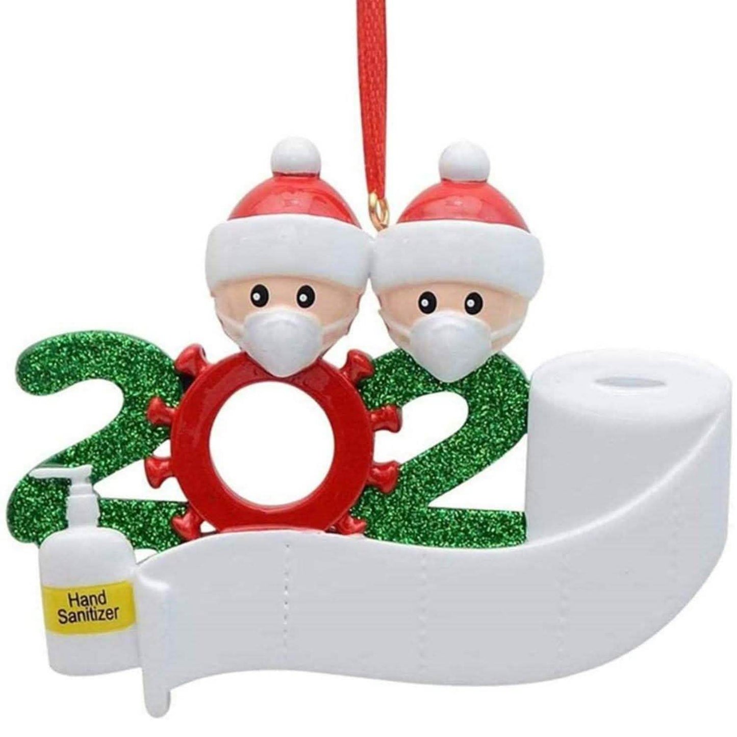 2020 Quarantine Family Personalized Christmas Ornaments DailySale