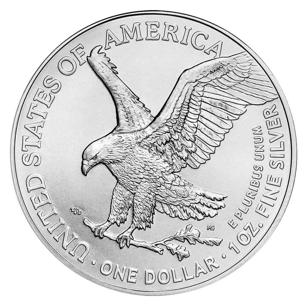 2022 $1 American Silver Eagle 1 Oz BU DailySale