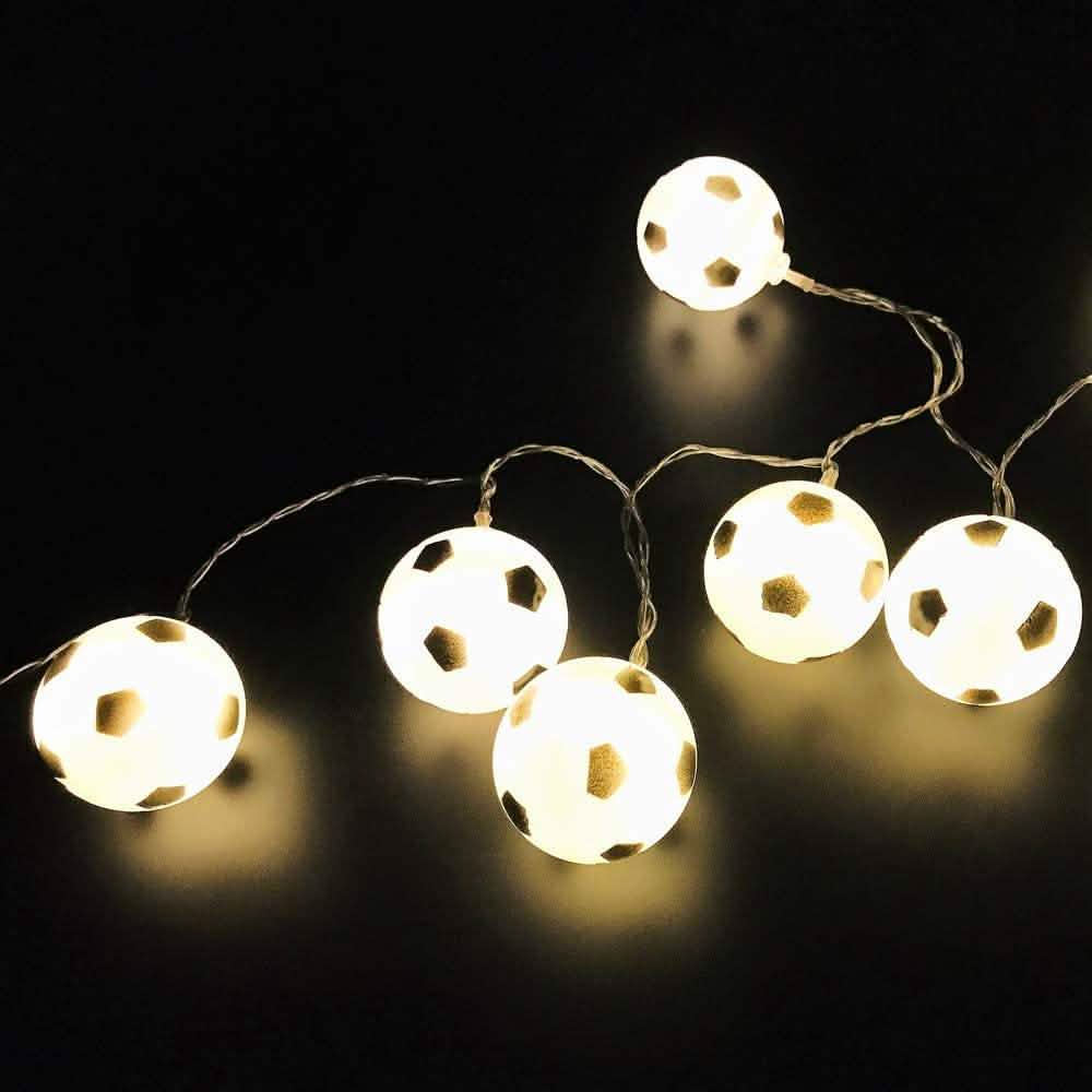 2022 World Cup Decor String Lights Soccer DailySale