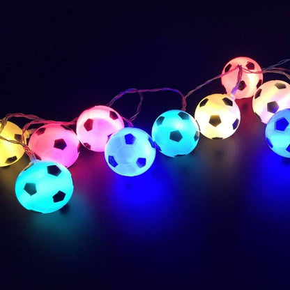2022 World Cup Decor String Lights Soccer DailySale